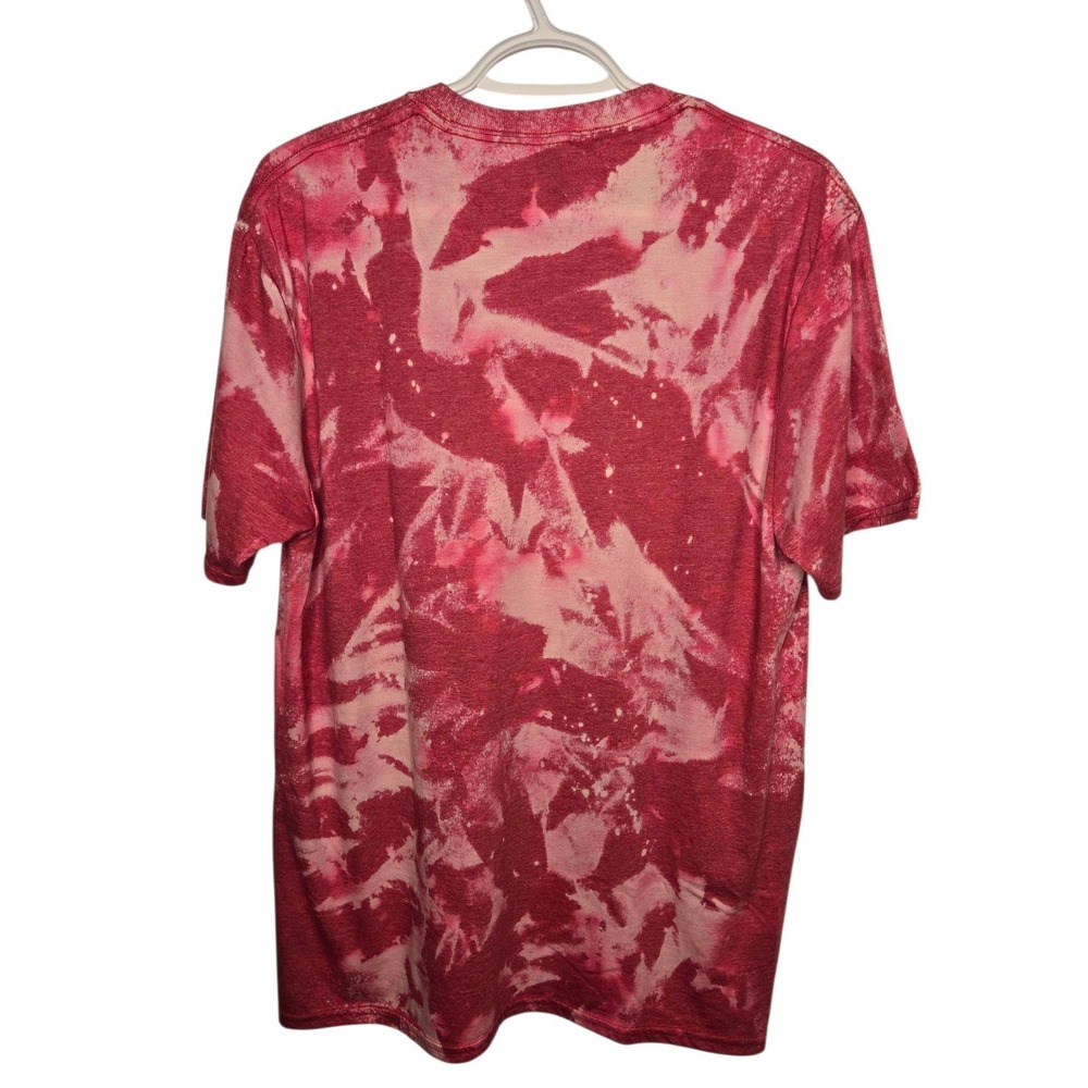 Christmas Cocoa Snowman Gingerbread‎ Gildan Softstyle Bleached Graphic T-Shirt L - Picture 4 of 9